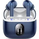 Cuffie Bluetooth 5.4 con Cancellazione Rumore e HiFi Stereo, Impermeabili IP7