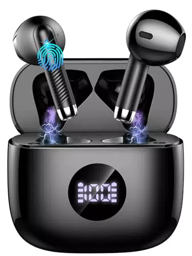 Cuffie Bluetooth 5.4 con Cancellazione Rumore e 40 Ore di Riproduzione HiFi