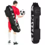 CYUREAY Borsa a rete per palloni da calcio con tracolla e maniglia