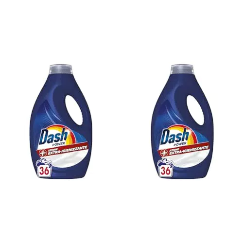 Dash Power Detersivo Liquido Lavatrice, 36 Lavaggi