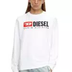Diesel Maglietta a Maniche Lunghe Uomo T-Just-LS-DIV