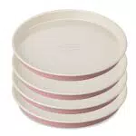Dr.Oetker Set di 4 Stampi per Torte a Strati in Acciaio Ceramico 17x3 cm