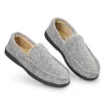 Dunlop Pantofole Uomo Antiscivolo in Memory Foam per Casa Invernali Comode