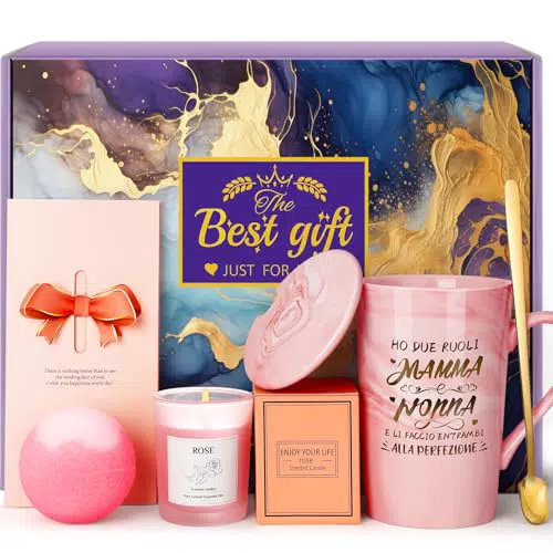 Eletorot Cofanetto Regalo per Mamma e Nonna - Idee Regalo Compleanno