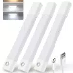 EZVALO Luce Wireless con Sensore di Movimento per Armadi e Cucina, Ricaricabile