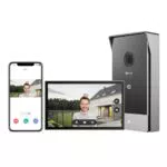 EZVIZ Videocitofono Smart 7 Touch, Visione Notturna, Rilevamento Umano, Impermeabile