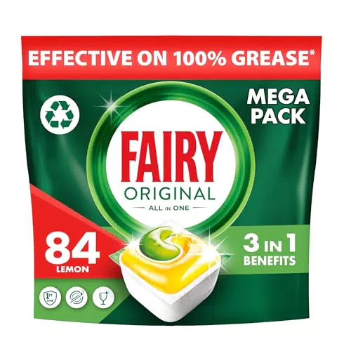 Fairy Original Capsule Tutto In Uno per Lavastoviglie al Limone