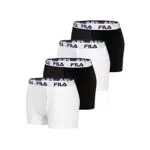 FILA Boxer Uomo in Cotone Traspirante e Anti-Irritazione