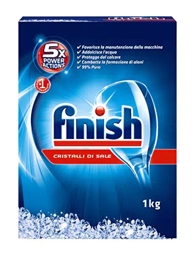 Finish Cristalli di Sale - Confezione per Lavastoviglie 1 kg