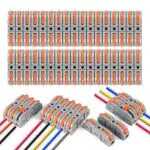 Flintronic Connettori Elettrici a Collegamento Rapido per Cavi Combinabili