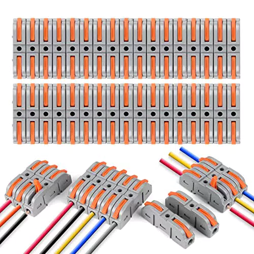 Flintronic Connettori Elettrici a Collegamento Rapido per Cavi Combinabili