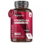 Forskolin Forte 1000mg - Estratto di Coleus Forskohlii Vegan e Senza Glutine