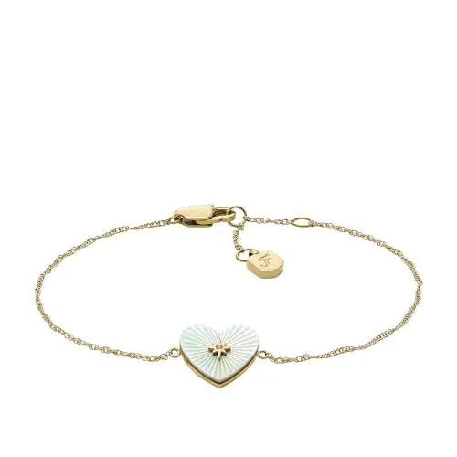 Fossil Bracciale da donna in acciaio inox JF04733710, elegante e resistente
