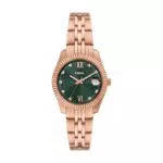 Fossil Scarlette Orologio da Donna con Movimento al Quarzo e Cinturino in Acciaio