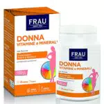 FRAU Integratore Alimentare con Vitamine, Minerali e Luteina per Stanchezza
