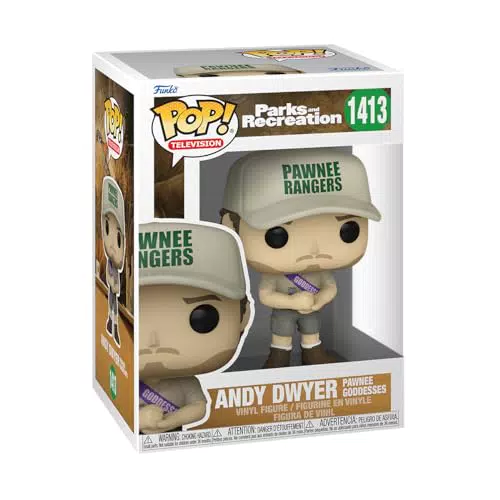 Funko POP! Parks & Recreation - Figura in Vinile Andy Dwyer da Collezione