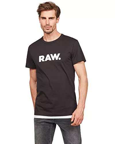 G-STAR RAW Men's Holorn T-Shirt, Blu, M