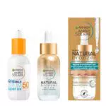 Garnier Kit Ambre Solaire: Gocce Autoabbronzanti e Siero Viso Protettivo SPF 50+