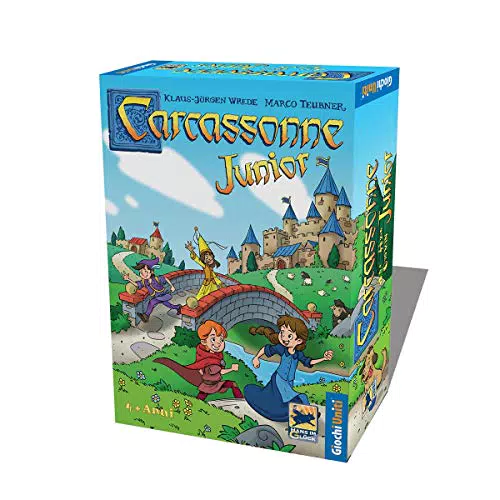 Giochi Uniti Carcassonne Junior - Gioco da Tavolo per Bambini Edizione Italiana
