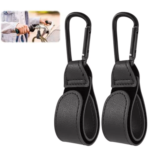 Gjinxi Ganci Universali per Passeggino - Accessori Multiuso per Borse e Pannolini