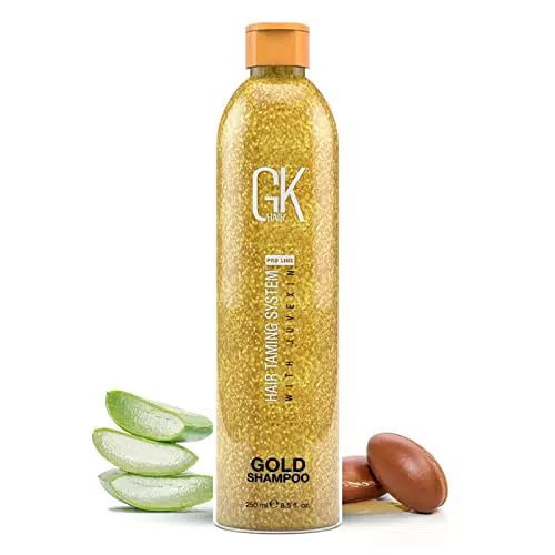 Global Keratin Gold Shampoo Idratante e Protettivo con Olio di Argan e Burro di Karité