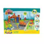 Play-Doh Stazione dei Pompieri con Costruzioni e Pasta da Modellare - Pld07000