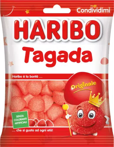 Haribo Tagada Caramelle Gommose al Gusto Frutta per Feste e Momenti di Relax