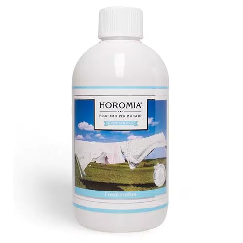 HOROMIA Profumo per Bucato Fresh Cotton - Aromatizzante per Lavatrice e Asciugatrice