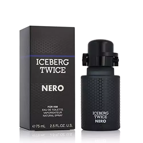 ICEBERG Twice Eau de Toilette da Uomo - Fragranza Woody Oriental Lussuosa