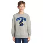 Inter Felpa Bambino, Prodotto Ufficiale con Design Biscione, 100% Cotone