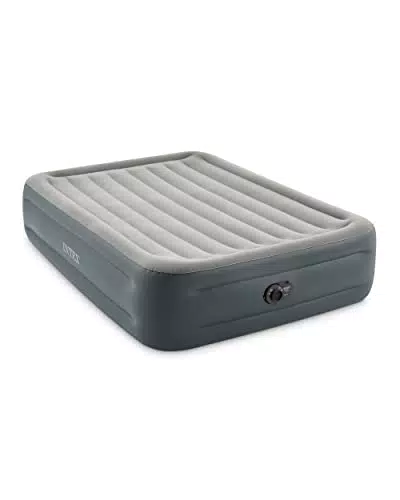 Intex Materasso Dura-Beam Essential Rest Matrimoniale con Pompa Elettrica