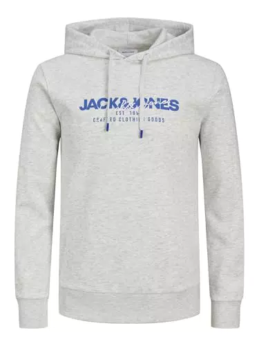 Jack & Jones Jjalvis - Felpa con Cappuccio per Uomo