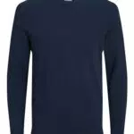JACK & JONES Felpa da uomo in cotone, Nero