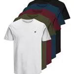 Jack & Jones Maglietta da uomo S - Confezione di t-shirt casual