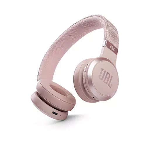 JBL LIVE 460NC - Cuffie On-Ear Wireless Bluetooth con Cancellazione Adattiva del Rumore