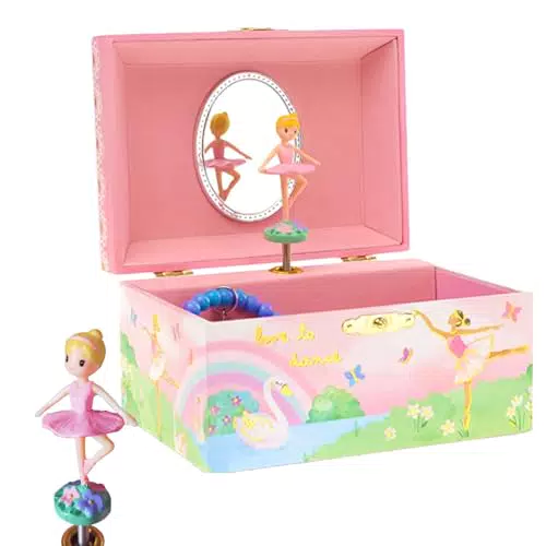 Jewelkeeper Scatola Portagioie Musicale con Carillon Ballerina e Unicorno