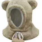 JFAN Cappello Invernale per Bambini con Sciarpa e Orecchie in Lana