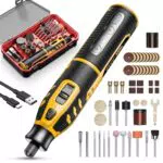 Dremel Kit Utensili Rotanti 8V - Mini Trapano Elettrico con 6 Velocità