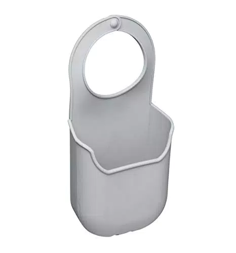 KitchenCraft Supporto per spugna da cucina con gancio per rubinetto in silicone