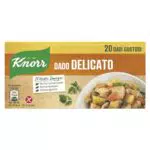 Knorr Dado Delicato - Dado Gustoso Senza Glutine e Conservanti, Agricoltura Sostenibile