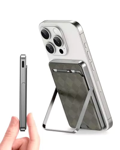 Kuulaa Power Bank Mag-Safe 5000mAh, Caricabatterie Portatile Wireless 20W