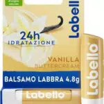 Labello Burrocacao alla Vaniglia - Balsamo Labbra Idratante con Oli Naturali