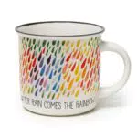 Legami Cup Puccino in Porcellana New Bone China, Tema After Rain, 350 ml