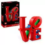 LEGO Art 31214 - Modellino Scultura Pop di Robert Indiana, Regalo Creativo per San Valentino