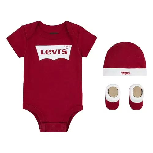 Levi's Tutina Unisex per Bambino e Neonato 0-6 Mesi - Classic Batwing