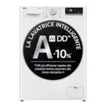 LG F4R7011TSWG Lavatrice a Carica Frontale, Classe A, 1400 giri, Wi-Fi, TurboWash 360