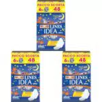 Lines Idea Ultra Notte Assorbenti con Ali - Confezione Scorta