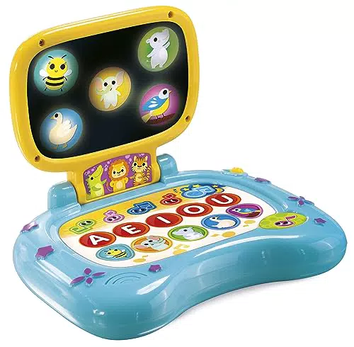 Lisciani Giochi Carotina Baby Laptop con Schermo LED - Gioco Educativo