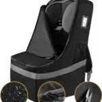 LiveGo Borsa da viaggio per seggiolino auto con cinghie imbottite e regolabili