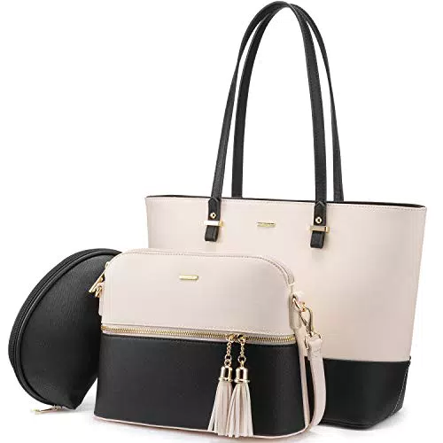 LOVEVOOK Set borsa da donna, 3 pezzi